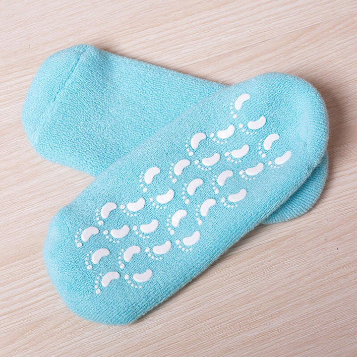 MOISTURIZING SOCKS WITH GEL LINING