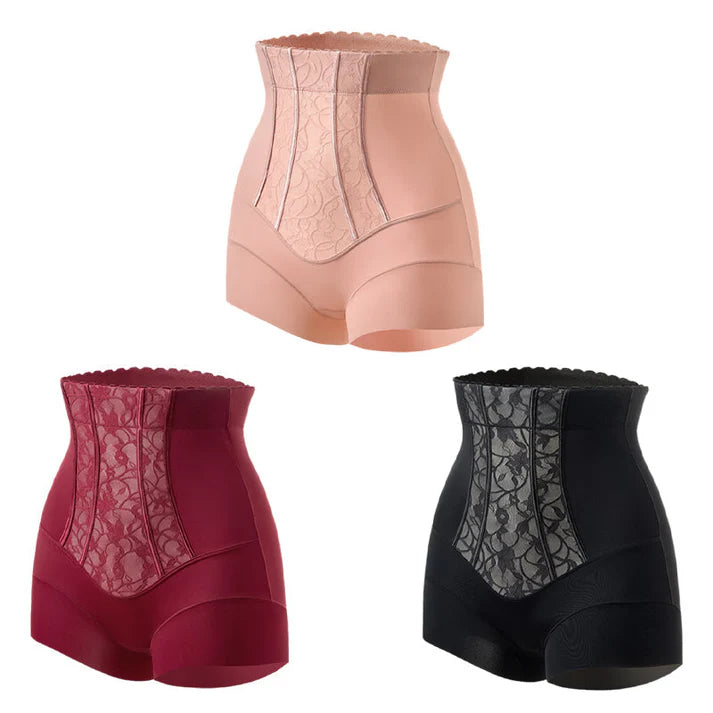 High-waisted shaping body pants