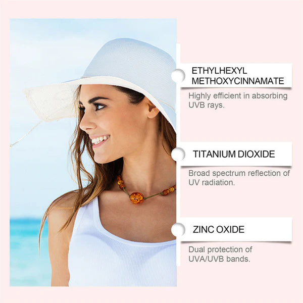Portable Highly Effective Whitening Sunscreen
