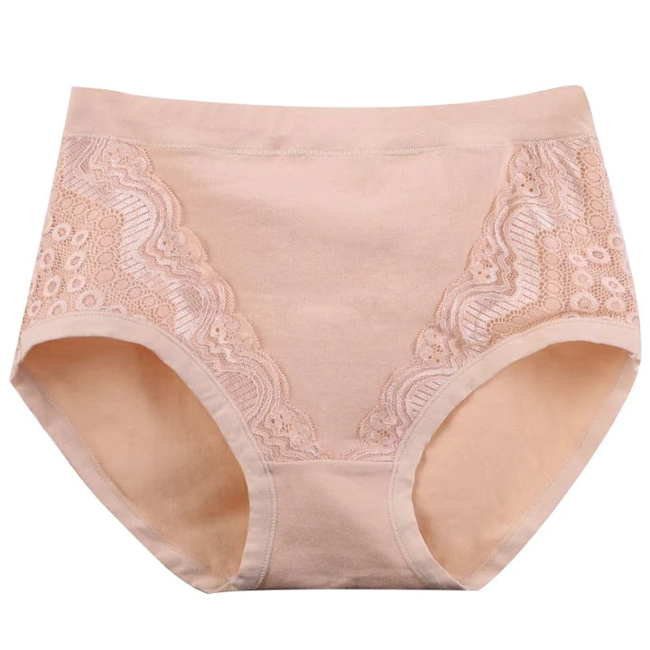 2025 Plus Size High Waist Leak Proof Cotton Panties🌸