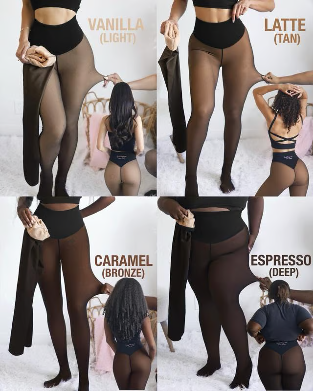 ⚡20K+ SOLD!❄️One-Seam Shaping Fleece Leggings✨ Stay Warm.Look Snatched.💕