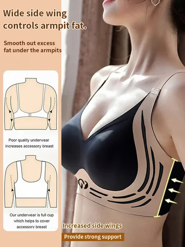 🔥🎁 Wire-Free Top Support Bra