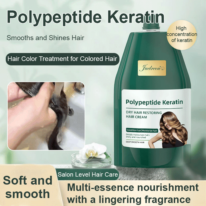 SPA Grade Peptide Keratin Burnt Hair Restoring Smoothing Cream