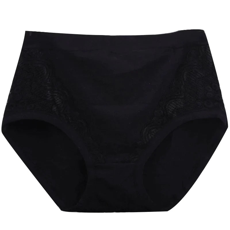 2025 Plus Size High Waist Leak Proof Cotton Panties🌸