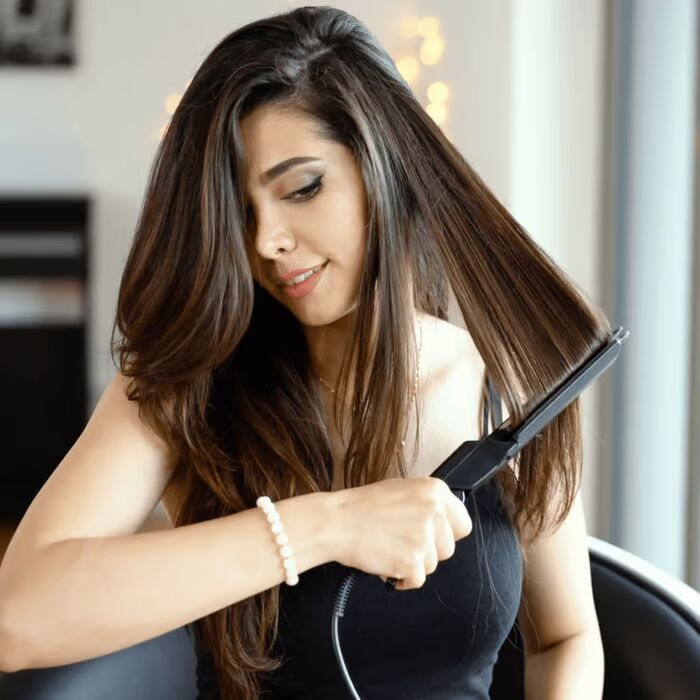 2025 New Ceramic Tourmaline Ionic Flat Iron Hair Straightener