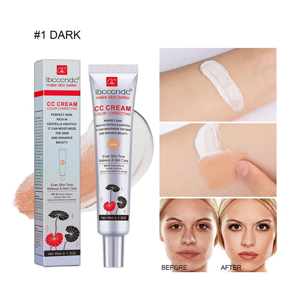 Hydrating CC Cream Foundation with Centella Asiatica