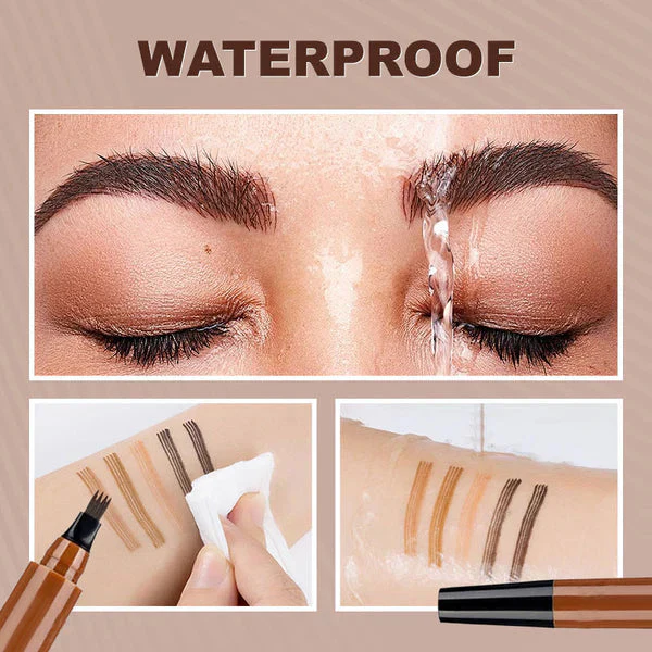 🎁Buy 1 Get 1 Free🔥Waterproof Four-tip Beard and Eyebrow Pen✨