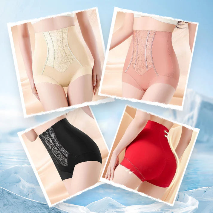 High-waisted shaping body pants