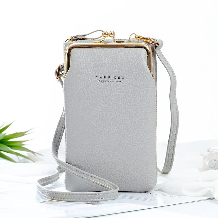 Women Phone Bag Solid Crossbody Bag