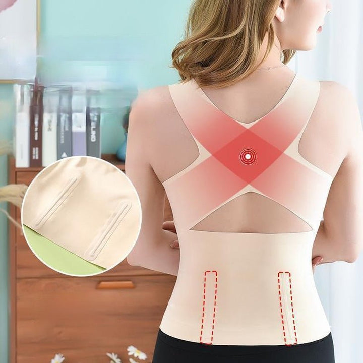 2 in 1 Waist Buttoned Bra