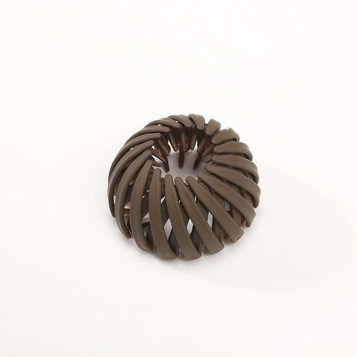 Lazy Bird s Nest Plate Hairpin