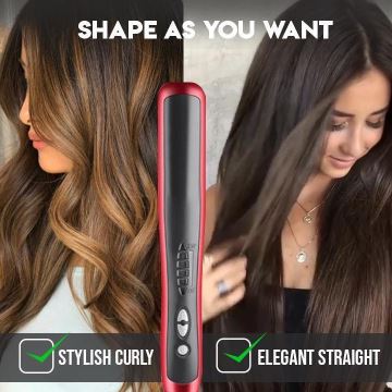 Negative Ion Hair Straightener Styling Comb