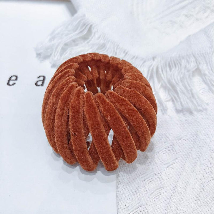 Lazy Bird s Nest Plate Hairpin