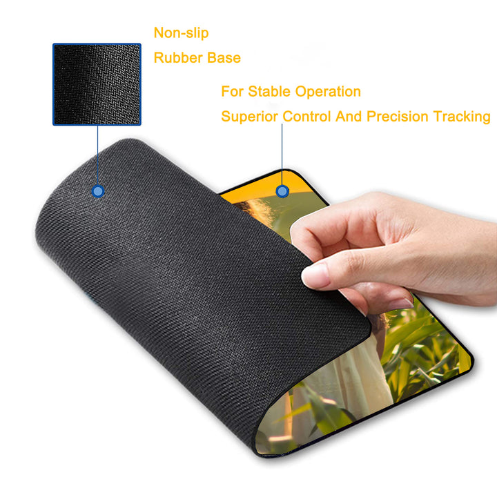 P125 Mouse Pad with Stitched Edge