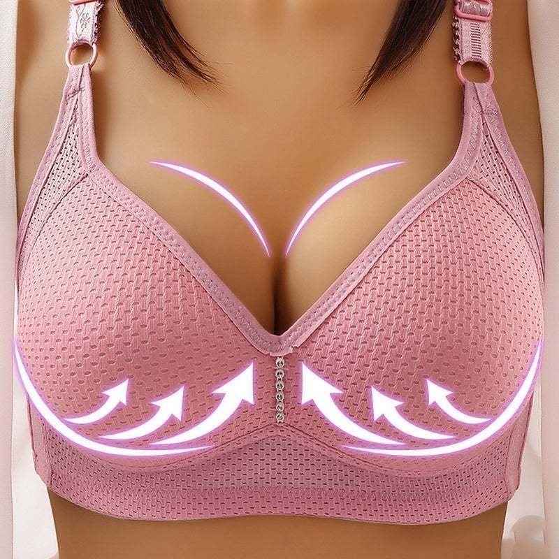 (🎁2025 New Year Hot Sale🎁)🔥Plus Size Bra Women Underwear Wire Free Comfort Soft Breathable🔥