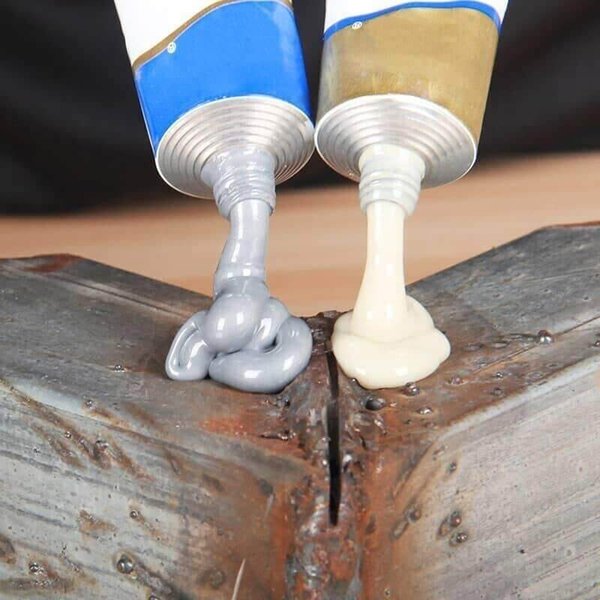 Metal repair glue