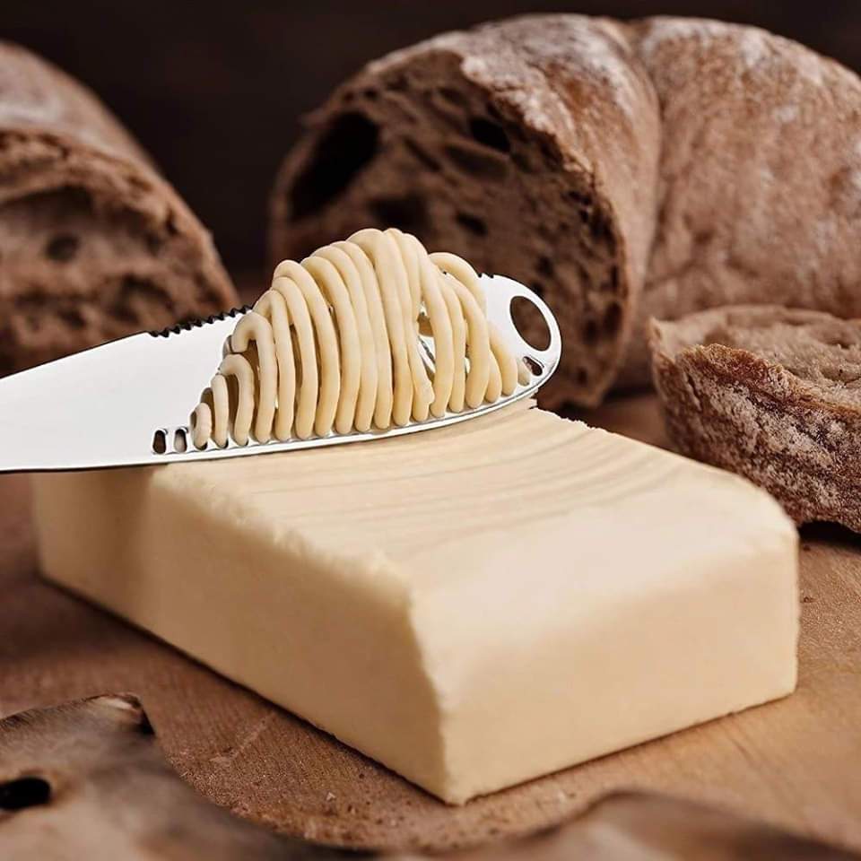 3 In 1 Food Grade 304 Stainless Steel Butter Knife