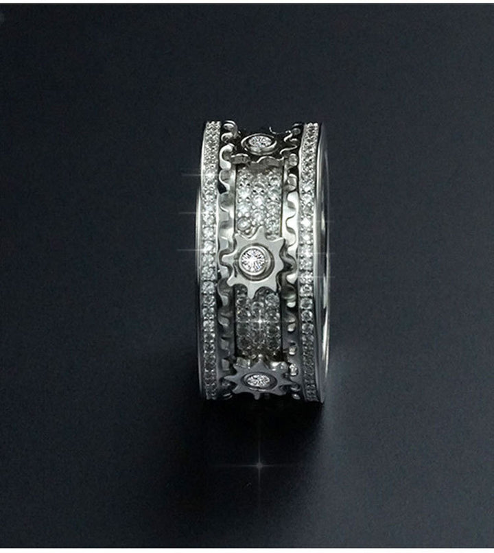 GEAR DIAMOND RING