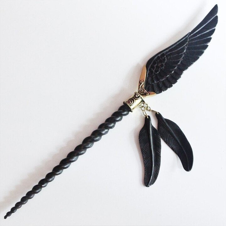Angels Wing Unicorn Pegasus Hair Stick