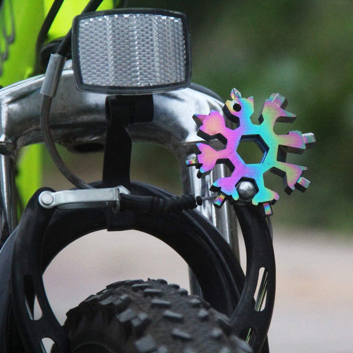 Saker 18 in 1 stainless steel snowflakes multi tool