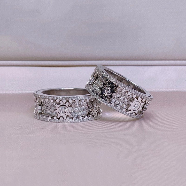 GEAR DIAMOND RING