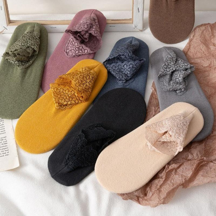 New Fashion Lace Warmer Socks