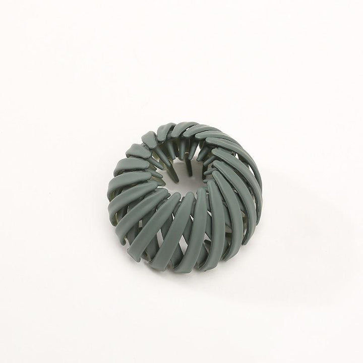 Lazy Bird s Nest Plate Hairpin