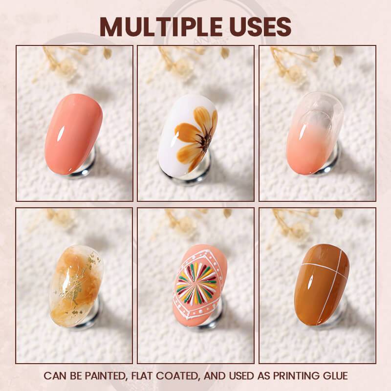 Twelve Constellation Series Four Color Solid Nail Polish
