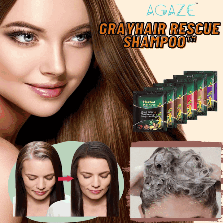 Agaze GrayHair Rescue Shampoo