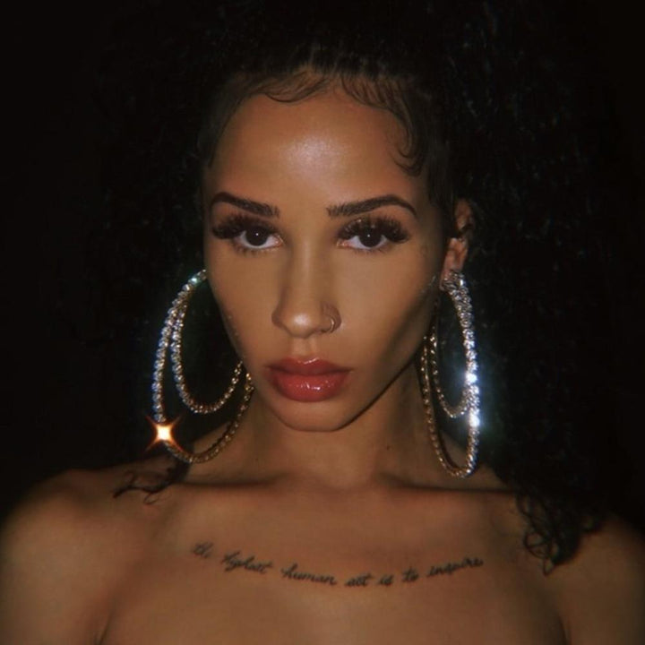 Eternity Hoop Earrings