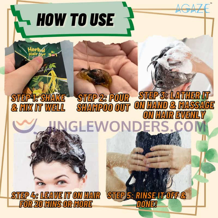 Agaze GrayHair Rescue Shampoo